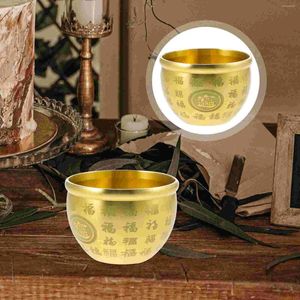 Bowls Treasure Bowl Home Decoration Money Fortune Basin Water Brass Office Tabletop Adornment