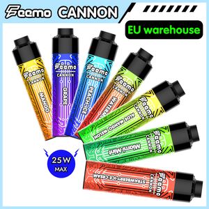 Capacità di vaporizzazione da 18 ml di 0,5ohm Big Cloud Vaporizer vapore Penna vapore Pennello Femo Cannone Airflow a vaporizzazione usa e getta regolabile a vapo