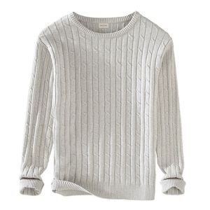 Designer högkvalitativ mil Wile Polo Märke Mens Twist tröja Knit Bomulltröja Jumper Pullover Tröja Small Horse Game