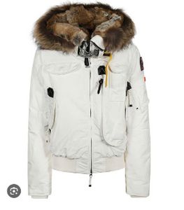 Повседневные Parumpers Мужской новый Parkas Высококачественная мужская куртка Goose Pare Real Big Wolf Fur Canadian Wyndham Oversect Clothing Winter Arc 242