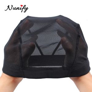 Wig Caps Nunify SML Spandex Mesh Dome Wig Cap Easier Sew In Hair Stretchable Weaving Cap Weaving Wig Cap Stretchable Hairnets 231012