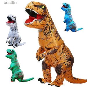 Tema Costume Halloween Mascotte T-Rex Dinosauro tavolo Vieni Cartoon Doll Puntelli Cosplay per bambini adulti Cosplay Natale Divertenti AbitiL231013