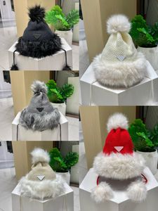 Fashion designer prad autumn winter new Christmas woolen hat girl ins fashion inner velvet Lei Feng hat sweet cute warm Free shipping