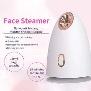 Ångare 150 ml stor ångare Nano Sprayer Face Moisturizer Skin Care Firidifier Nano Sprayer Face Spa Nebulizer 231012