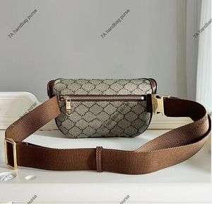 3A MENS Luxury Bag designer väskor bälte mode väska midje handväska kvinna herr retro bärbar fanny pack 682933 axelväska temperament designers väskor plånbok kortväskor