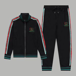 Herrspårsdräkter Designer Mens Tracksuit Luxury Men Sweatsuits Långärmad klassisk modeficka som kör casual man kläder kläder byxor jacka två bit #055