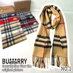 Burkeberry's 2023 Newest Winter-Warm Check Scarf A Timeless British Classic Plaid Muffler for Fashionable Style