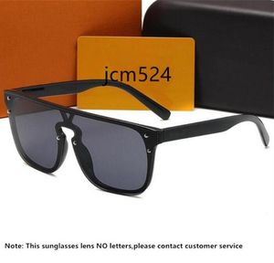 Óculos de sol de grife de luxo Óculos de sol de marca de moda resistente a UV proteção solar ao ar livre para homens e mulheres Óculos de sol de proteção para os olhos