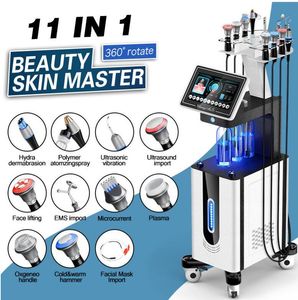 11 IN 1 Hydra Dermabrasion Aqua Facial Rf Ultrasonic Peel Hydro Dermabrasion Facial Skin Care Hydradermabrasion beauty Machine