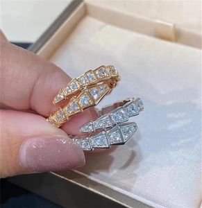 Fashion Classic Serpentine Adjustable Ring Original Quality Fashion Ladies highend brand jewelry lovers gifts31394068449