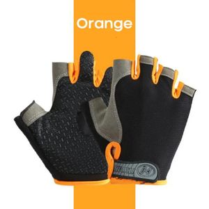 Five Fingers Gloves Half Finger Outdoor Cycling Anti Slip Sweat Men Women Breathable Shock Sports 231012