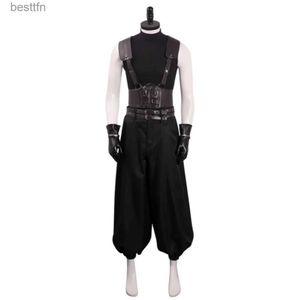 Tema traje zack fair cosplay vem conjunto completo halloween natal cos festa roupasl231013