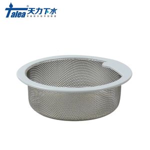 TALEA 14.3cmシンクDrian Strainer Filter Screen Basket Kitchen Strainer Waste Inner Basket Catcher Stopper Metal Sink Strainer 231013