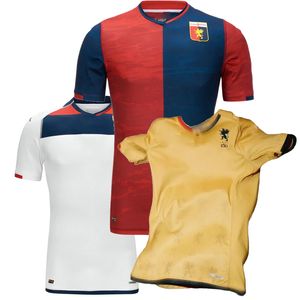 2023 2024 Genoa C.F.C. Fotbollströjor Puscas Messias Gudmundsson Retegui Strootman Badeij Malinovsky Thorsby Frendrup Dragusin Home Away 23 24 Football Shirt