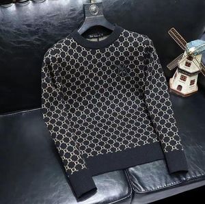 Męskie designerskie swetry pullover bluza bluza z długim rękawem