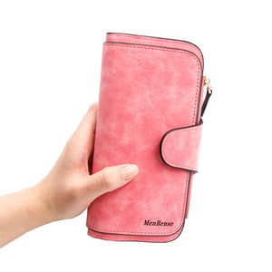 Ladies purse long buckle flannel single bag fashion casual clutch bag coin purse ID card package