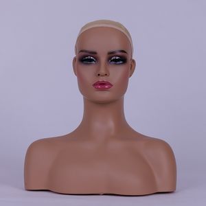 USA Warehouse Kostenloser Versand, Schaufensterpuppenkopf-Ausstellungsständer, Modell, stabile PVC-Büste, Männerkopf-Ausstellungsständer für Salon-Headset, Schmuck, Haarteile, Kopfbedeckung