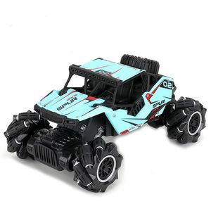 Paisible New Rock Crawler Electric 4WD Drift RC bil 2,4 GHz Fjärrkontroll Stunt Spray Car Toys for Boys Machine On Radio Control