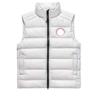 6 cores roupas de grife canadá gilet top qualidade ganso crofton branco pato jaqueta inverno mens corpo aquecedor mulheres gilets ladys colete highend aquecedores xs-xxl t0bi