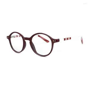 Sunglasses Fashion Oval Anti Blue Ray Computer Glasses High Quality Exquisite Frame Spring Leg Daily Study Work Blocking Light