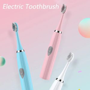 Ultrasonic Sonic Electric Toothbrush USB Charge Rechargeable Tooth Brushes Washable Electronic Whitening Waterproof Teeth Brush