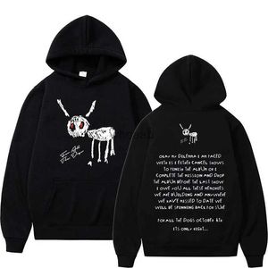 All Hip Hoodies Dogs Bluz bluzy Rapper Men's The Pullover Bluza Hop Casual Vintage Drake Hoodie Letter Zagimained for Fashion