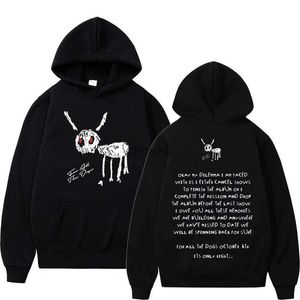 Tüm Kalça Hoodies Köpekleri Sweatshirt Rapçi Erkekler The Pullover Sweatshirt Hop Sıradan Vintage Drake Hoodie Erkekler Moda için Büyük Boy