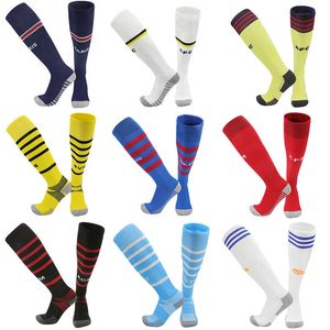 Sports Socks European Football Kids Children Adult Club Styles Knee High Long Stocking Thicken Professional 231012