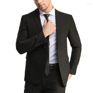 Abiti da uomo su misura neri eleganti set da uomo di marca casual party prom smoking da sposa blazer pantaloni (giacca pantaloni cravatta)