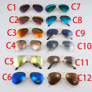 Eyeglass Men Classic Brand Retro Women 3025 3026 Rays Sunglasses Luxury Designers Eyewear Pilot Sun Glases UV Protection Spectacles Bans With Box