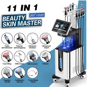 サロンの使用Hydra Facial Water MicroDermabrasion Skin Deep Cleaning Hydrafacial Machine酸素メソセラピーガンRFリフトフェイスリジュベーションビューティーマシン