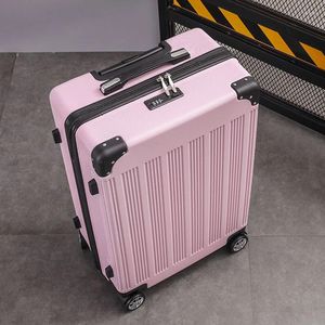 Resväskor väska hörn semester stor kapacitet lösenord bagage bagage rulla fall universal hjul resor boarding resväska 20 tum paket