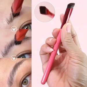 Makeup Tools 4D Hair Stroke Brow Stamp Brush Eyebrow for Lifelike Brows concealer Foundation Borstes 231012