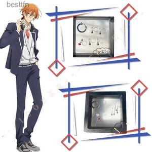 Thème Costume Sasaki à Miyano Sasaki Shuumei Boucles d'oreilles Oreille d Anime Sasaki et Miyano Cosplay Accessoires Clip d'oreille Cos prop Miyano YoshikazuL231013