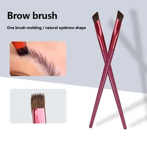 Makeup Tools Alori Wild Eyebrow Brush Square Stereoskopisk målning Hårfäste Pastan Artifaktpanna Borstar 231012