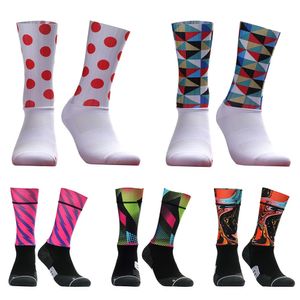 Sportsocken Bike Team Aero Seamless Anti Slip Radfahren Rennrad Outdoor Racing Kompression Sport Socke 231012