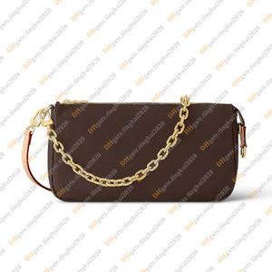 Senhoras moda casual designe luxo pochette acessórios bolsa de ombro crossbody totes bolsa mensageiro bolsa superior espelho qualidade m82766 bolsa