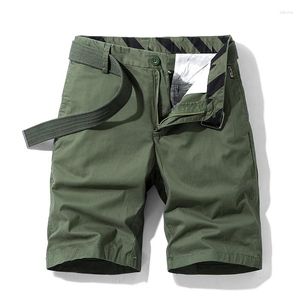 Męskie szorty czyste bawełniane letnie męskie ładunki chłopcy swobodny kieszonkowy streetwear plus size męski bermuda Z134