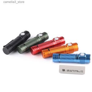 Torches Convoy S21E 21700 flashlight SST40 SFT40 519A with 21700 battery inside Q231013