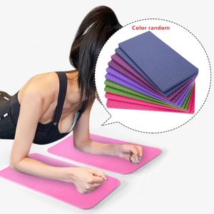 Tapetes de yoga esteira joelho almofada tpe almofada macia 340x17x 6mm para ginásio fitness exercício treino pilates esporte cor aleatória 231012