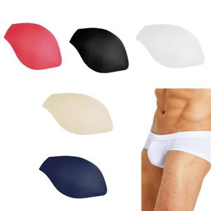 Cuecas homens roupa interior almofada dentro melhorar esponja copo respirável inserção de espuma frontal proteger bulge elevador aumentando 290z