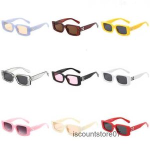 Sonnenbrille Luxus Mode Offs Weiße Rahmen Stil Quadratische Männer Frauen Sonnenbrille Pfeil x Rahmen Brillen Trend Sonnenbrille Helle Sportse4by Qbll