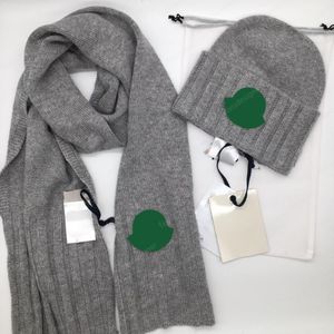 Hüte, Schals, Sets, Beanie-Schals, Monlair-Set, Designer-Schal, Luxusmarke, europäische und amerikanische Damen-Herbst-Winter-Schal, Umhang, Schals, Tücher