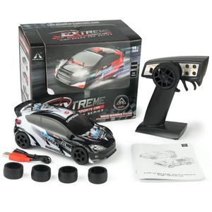 Elektrisches RC-Auto Rc Wltoys K989 aufgerüstet 284131 1 28 mit LED-Leuchten 4WD 30 km H Metallgehäuse elektrisches Hochgeschwindigkeits-Off-Road-Drift-Outdoor-Spielzeug 231013