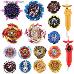 Spinning Top Bey Battling Top Blade Battle Set 15 Burst Spinning Tops 2 Launchers Grip Starter Combat Game Toy Gift for Kids Boys Ages Q231013