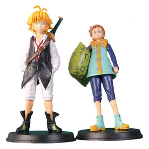 Maskot Kostümleri 18cm Yedi Ölümcül Günah Dragon'un Yargı Anime figürü Meliodas Harlequin Aksiyon Figür Süsleri Koleksiyon Modeli Oyuncaklar Hediye