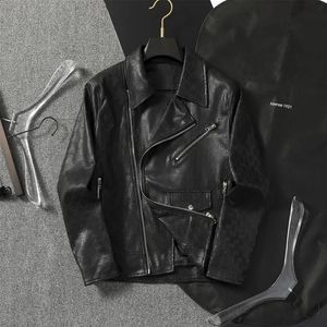 2024 Luxury leather jacket mens cardigan coat designer bag winter windproof waterproof varsity jacketswarm coats men women casual