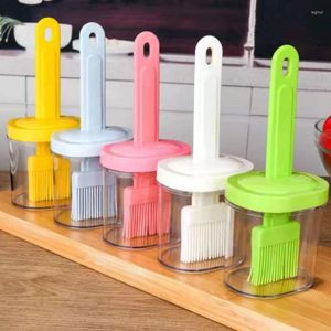 Verktyg BBQ Brush Barbecue Cleaning Nylon/Silicone Baking Bread Mous Oil Cream Multivt köksredskap Tool1PC