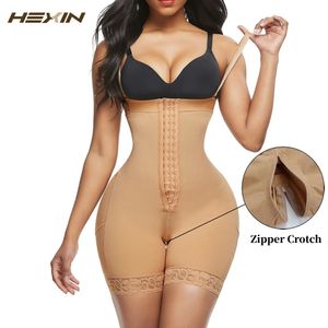 Waist Tummy Shaper Fajas Colombianas Trainer Body Slimming Flat Belly Postpartum Girdle Shapewear Push Up Butt Lifter Corset 231012