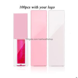 Lip Balm Lip Balm Transparente Jelly Hidratante Brilhante Espelho Hidratante Glitter Fruit Taste Reduzindo Private Label Lipgloss Personalizado B Dhq6H